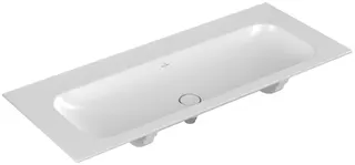 Villeroy & Boch Schrankwaschtisch Finion 1200x500mm Rechteck o. ÜL. Stone White CeramicPlus – Bild 3