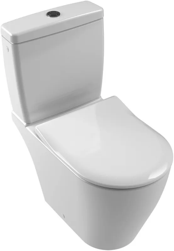 Villeroy & Boch T-WCKombi Avento 370x640x410mm ov bodenst. Abg. waagr. DF we Alpin c+