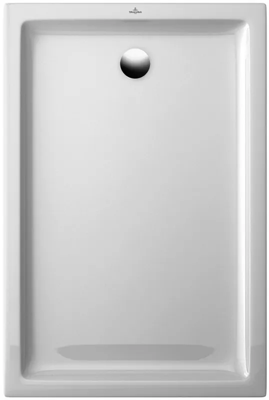 Villeroy & Boch Duschwanne O.novo Plus 1200x800x60mm re-eckig m. Rutschhemmung Weiß Alpin