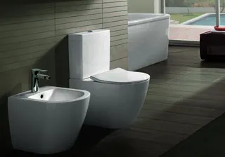 Villeroy & Boch Bidet Subway 2.0 560x375x400mm Oval bodenstehend Weiß Alpin CeramicPlus – Bild 4