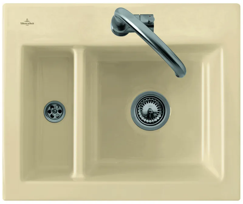 Villeroy & Boch EB-SP Subway 60 XM 620x510mm Ablgarn. IB rechts aus Keramik Ivory cplus