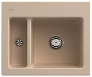 Villeroy & Boch EB-SP Subway 60 XM 620x510mm Ablgarn. IB rechts aus Keramik Ivory cplus – Bild 2