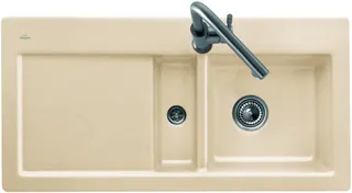 Villeroy & Boch SP Subway 60 flat 965x475mm Ablgarn. IB links Keram. Chrom.e cplus