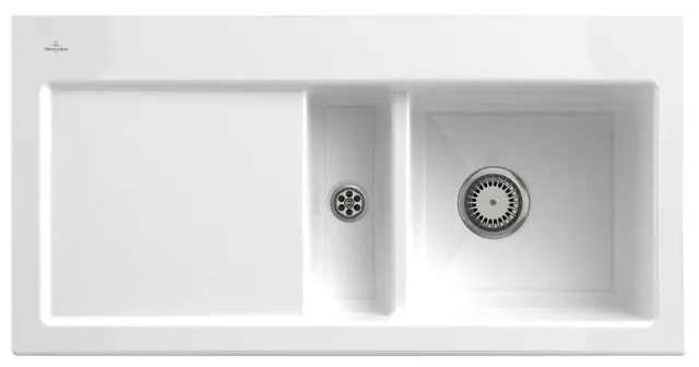 Villeroy & Boch EB-SP Subway 60 1000x510mm Ablgarn. IB rechts aus Keramik Snow White cplus