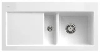 Villeroy & Boch EB-SP Subway 60 1000x510mm Ablgarn. IB rechts aus Keramik Snow White cplus