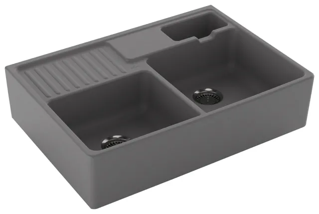 Villeroy & Boch Spülstein 895x630mm Ablgarn. Spülbecken m.tig aus Keramik Steam cplus