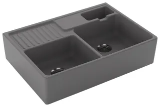 Villeroy & Boch Spülstein 895x630mm Ablgarn. Spülbecken m.tig aus Keramik Steam cplus