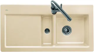 Villeroy & Boch EB-SP Subway 60 1000x510mm Ablgarn. IB links aus Keramik Stone White cplus