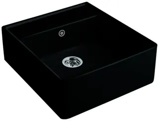 Villeroy & Boch Spülstein 595x630mm Exc-Garn. Spülbecken m.tig Keram. Snow White cplus