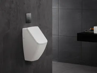 Villeroy & Boch Urinal-Betätigungsplatte ViConnect 162x62x128mm 1-Sp. Chrom Edelmatt – Bild 3