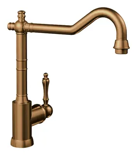 Villeroy & Boch Küchenarmatur Avia 2.0 45x298mm aus Edelstahl Gold matt – Bild 5