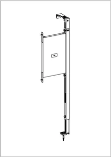 Villeroy & Boch Befestigungselement für Haltegriffe ViConnect 120x1180x300mm – Bild 2