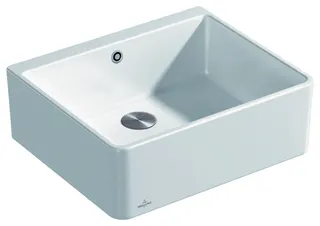 Villeroy & Boch Spülstein 60 X 595x500mm Ablgarn. Spülbecken m.tig aus Keramik Crema cplus