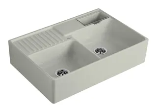 Villeroy & Boch Spülstein 895x630mm Exc-Garn. Spülbecken m.tig aus Keramik Steam cplus – Bild 2