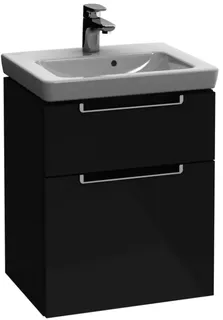 VB WaschbeckenUS Subway 2.0 485x590x380 mm 2 Ausz. Waschbecken m.tig Glossy Grey