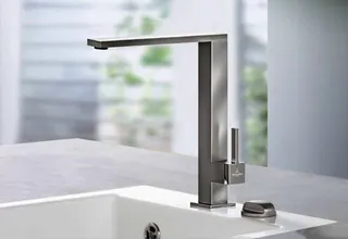 Villeroy & Boch Küchenarmatur Finera Square 32x248mm aus Edelstahl Edelstahl massiv – Bild 4