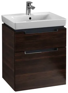 Villeroy & Boch WTUS Subway 2.0 10 537x590x423mm 2 Ausz. Waschtisch m.tig Arizona Oak – Bild 2