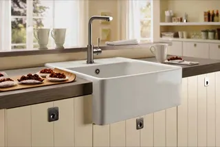 Villeroy & Boch Armaturengriff 966880 50x100mm Edelstahl massiv – Bild 2