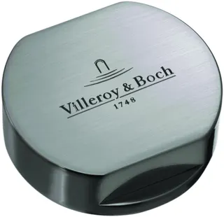 Villeroy & Boch Abdeckkappe für Doppeldrehgriff 940525 49x49mm aus Edelstahl Verchromt – Bild 2