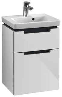 Villeroy & Boch WTUS Subway 2.0 440x590x352mm 2 Ausz. Waschtisch m.tig Glossy White – Bild 2