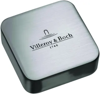 Villeroy & Boch Abdeckkappe für Doppeldrehgriff 940535 49x49mm aus Edelstahl gebürstet