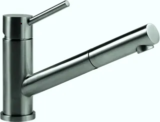 VB KüchenArm. Como Shower Niederdruck 45 x250mm Niederdruck aus Edelstahl massiv