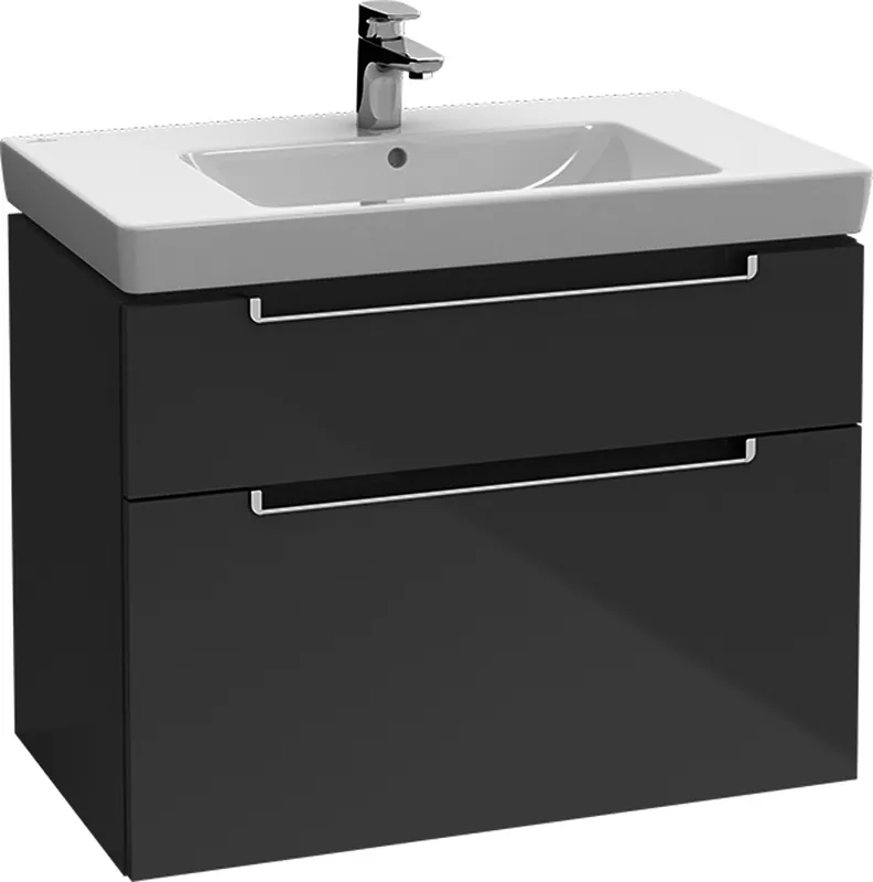 Villeroy & Boch WTUS Subway 2.0 10 987x590x449mm 2 Ausz. Waschtisch m.tig Arizona Oak