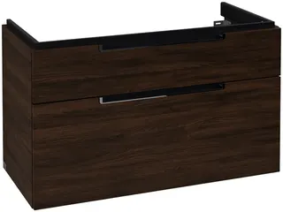 Villeroy & Boch WTUS Subway 2.0 10 987x590x449mm 2 Ausz. Waschtisch m.tig Arizona Oak – Bild 3