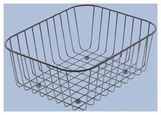 Villeroy & Boch Drahtkorb 325x350mm aus Edelstahl Edelstahl