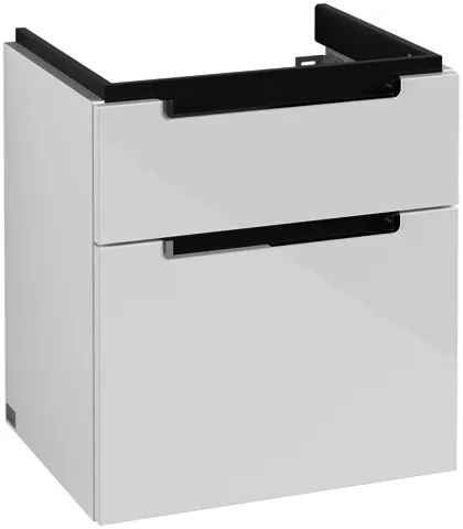 Villeroy & Boch WTUS Subway 2.0 10 537x590x423mm 2 Ausz. Waschtisch m.tig Glossy White