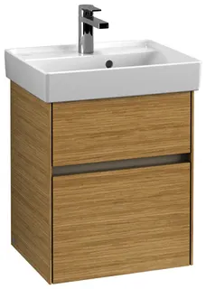 Villeroy & Boch WaschbeckenUS Collaro 460x546x374mm 2 Ausz. Waschbecken m.tig Nordic Oak – Bild 2