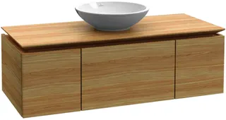 Villeroy & Boch WaschbeckenUS Legato 1200x380x500mm 3 Ausz. Waschbecken m.tig Nordic Oak