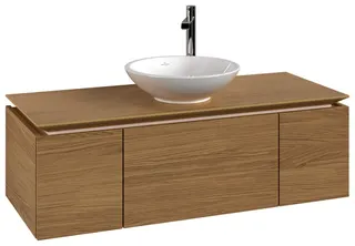 Villeroy & Boch WaschbeckenUS Legato 1200x380x500mm 3 Ausz. Waschbecken m.tig Nordic Oak – Bild 2