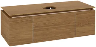 Villeroy & Boch WaschbeckenUS Legato 1200x380x500mm 3 Ausz. Waschbecken m.tig Nordic Oak – Bild 3