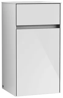 Villeroy & Boch Seitenschrank Collaro 404x748x349mm 1 Tür 1 Schublade A:li Glossy White – Bild 2
