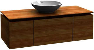 Villeroy & Boch WTUS Legato 1200x380x500mm m. Bel. 3 Ausz. Waschtisch m.tig Arizona Oak