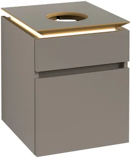 Villeroy & Boch WaschbeckenUS Legato 450x550x500mm m. Bel. 2 Ausz. Waschbecken m.tig Soft Grey – Bild 3