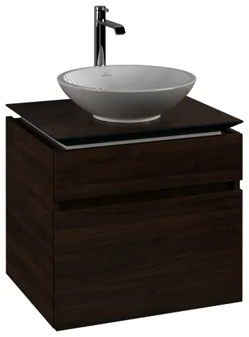 Villeroy & Boch WaschbeckenUS Legato 600x550x500mm 2 Ausz. Waschbecken m.tig Arizona Oak