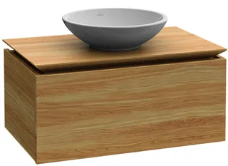 Villeroy & Boch WTUS Legato 1000x380x500mm m. Bel. 1 Ausz. Waschtisch m.tig Arizona Oak