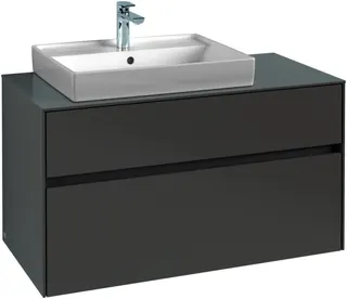 Villeroy & Boch WaschbeckenUS Collaro C017 1000x548x 500mm 2 Ausz. Waschbecken links Nordic Oak