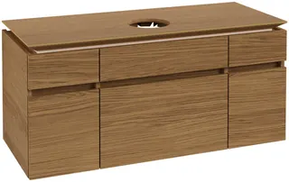 Villeroy & Boch WaschbeckenUS Legato 1200x550x500mm 5 Ausz. Waschbecken m.tig Nordic Oak