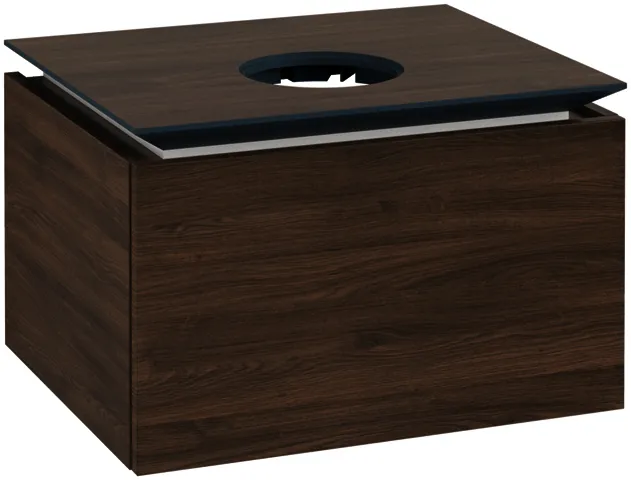 Villeroy & Boch WaschbeckenUS Legato 600x380x500mm 1 Ausz. Waschbecken m.tig Arizona Oak