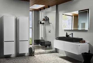 Villeroy & Boch WC-Sitz Memento 2.0 378x452x43mm re-eckig SoftClosing QR Graphite – Bild 3