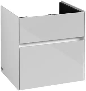 Villeroy & Boch WaschbeckenUS Collaro 554x546x444mm 2 Ausz. Waschbecken m.tig Glossy White – Bild 3
