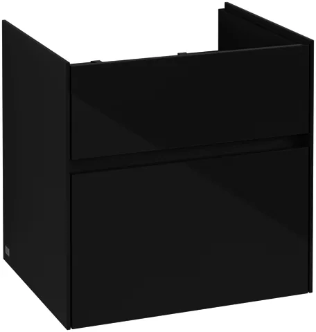Villeroy & Boch WaschbeckenUS Collaro 554x546x444mm 2 Ausz. Waschbecken m.tig Glossy Grey