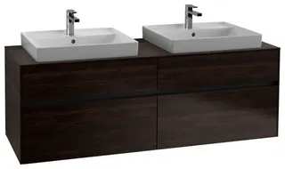 Villeroy & Boch WTUS Collaro C024 1600x548x500mm 4 Ausz. für 2 Waschtisch Arizona Oak – Bild 2