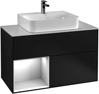 VB Waschbeckenunterschrank Finion F11 1000x603x501mm m Bel FK/RE/AP: PD/HF/2