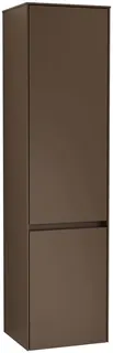 Villeroy & Boch Hochschrank Collaro 404x1538x349mm 2 Türen A:re Glossy Grey