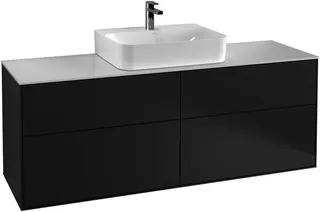 VB Waschbeckenunterschrank Finion F19 1600x603x501mm FK/RE/AP: GF/-/1