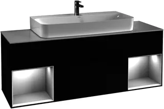 VB Waschbeckenunterschrank Finion F21 1600x603x501mm m Bel FK/RE/AP: PD/MT/1